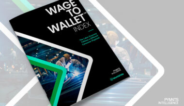 Cover image for the July edition of the PYMNTS Intelligence and Workwhile Wage to Wallet Index. PYMNTS Intelligence reports how 60 million Labor Economy workers are changing their spending, shopping and payment choices.