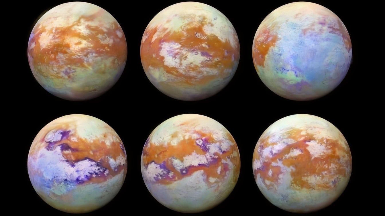 Titan NASA Photo Montage