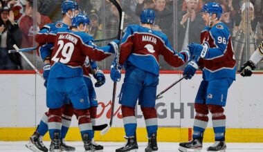 Three Current, Two Former Avalanche Make The Athletic's 'Hall of Fame Tiers' List