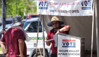 USPS mail ballot elections rule