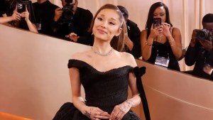 Ariana Grande attends the 83rd annual Golden Globe Awards at The Beverly Hilton on January 11, 2026 in Beverly Hills, California. (Photo by Taylor Hill/FilmMagic)