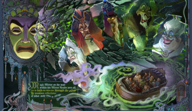 Villains land artowkr
