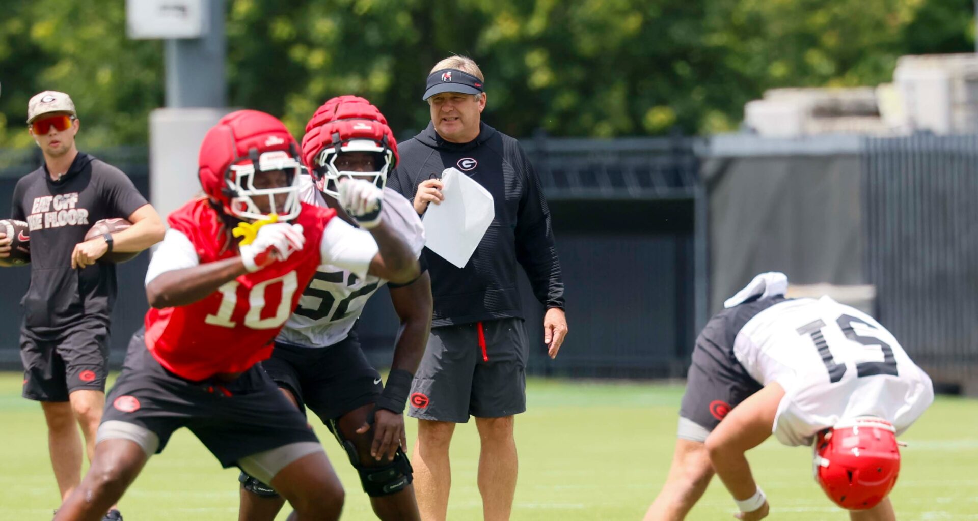 Kirby Smart ‘experiments’ with practices, season-opening approach