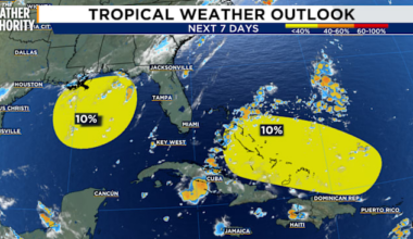 Tropics update: remnants of Dolly and a new spot to watch in the Gulf