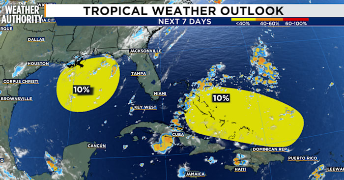 Tropics update: remnants of Dolly and a new spot to watch in the Gulf