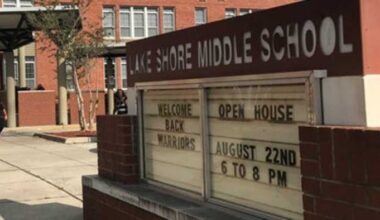 Person armed with knife arrested at Lake Shore Middle School on first day of classes