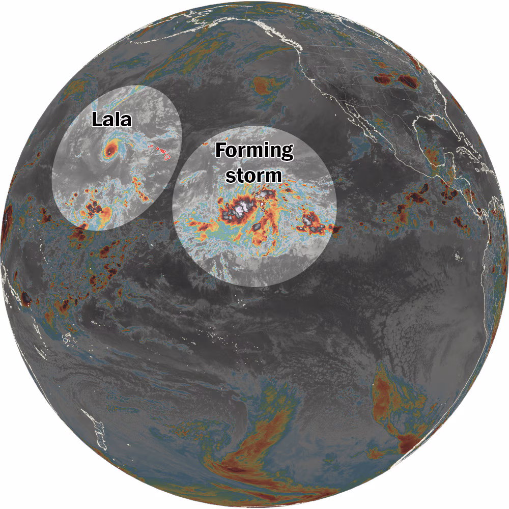 After Lala’s flooding, another storm or hurricane could hit Hawaii this weekend