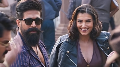 Yash and Tara Sutaria in Toxic (Photo: Instagram)