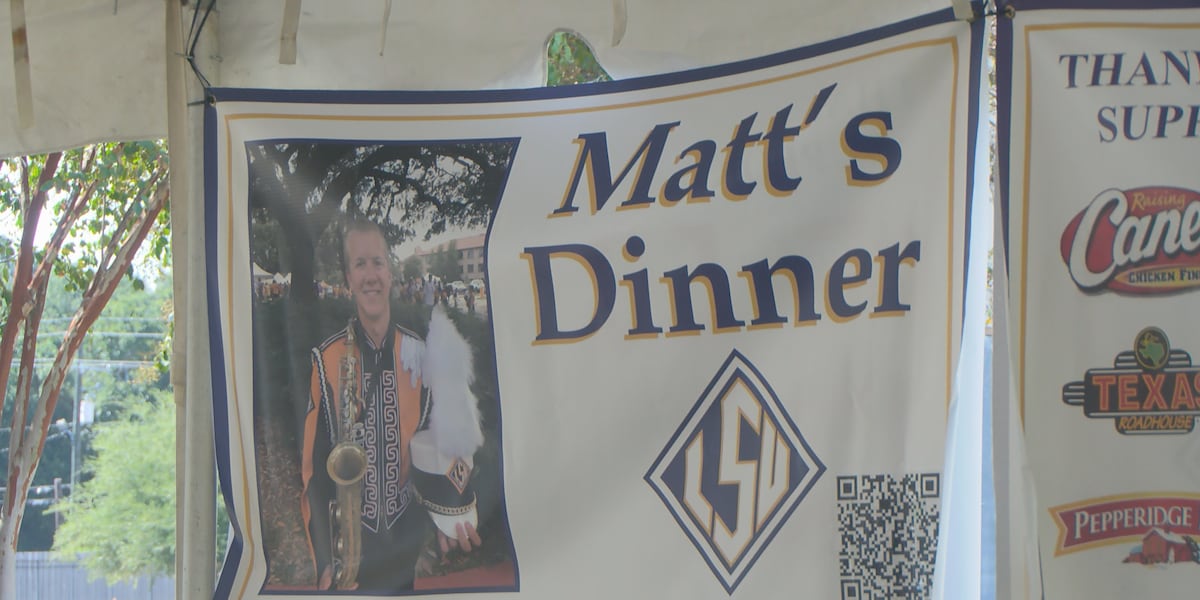 ‘Matt’s Dinner’ turns tragedy into mission to offer mental health support for LSU students