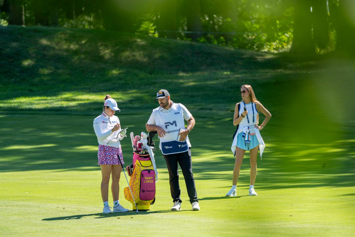 LPGA Tour players, including world No. 14 Gaby Lopez, on Wednesday wrapped up preparation for this week's FM Championship at TPC Boston in Norton.