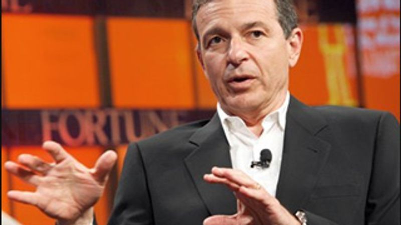 Robert Iger, president and CEO of The Walt Disney Co., speaks at Digital Kingdom, Fortune Brainstorm in Pasadena, Calif.