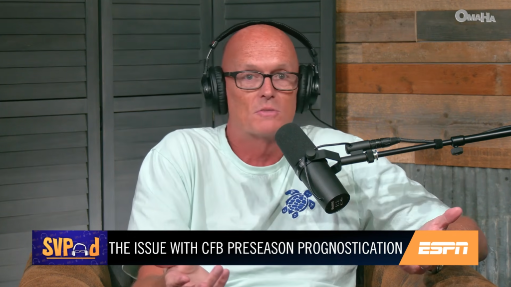 Scott Van Pelt decries college football preseason rankings in transfer era