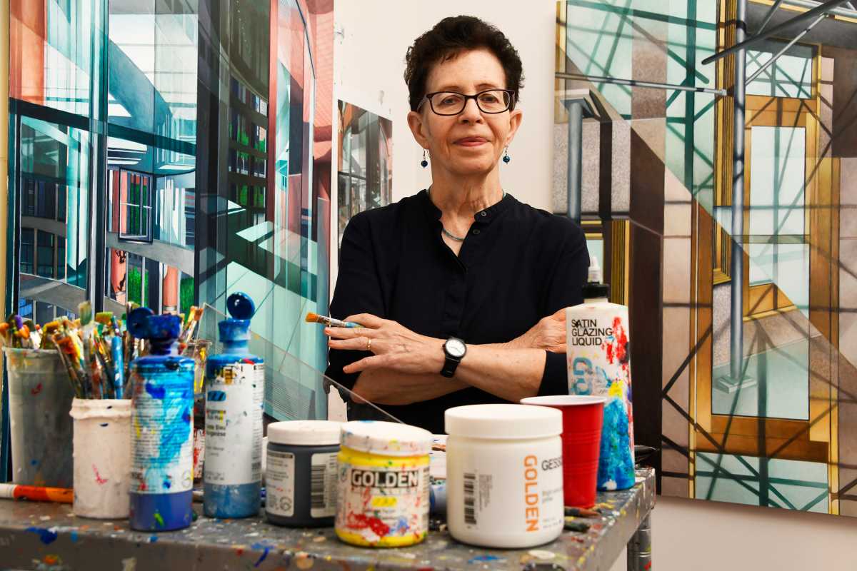 Photoshop, pencils, and patience: Anne Finkelstein turns NYC snapshots into hypnotic works of art