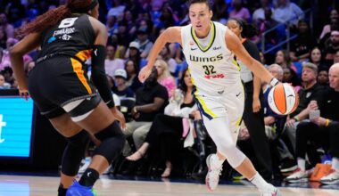 Shepard has 22nd double-double this season, Wings beat Sun 97-71
