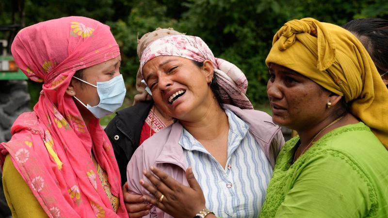 Nepal-China floods latest: Floodwater ‘like liquid cement’ as death toll in Nepal climbs