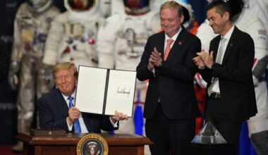 President Donald Trump signs order creating US Space Academy | Space News