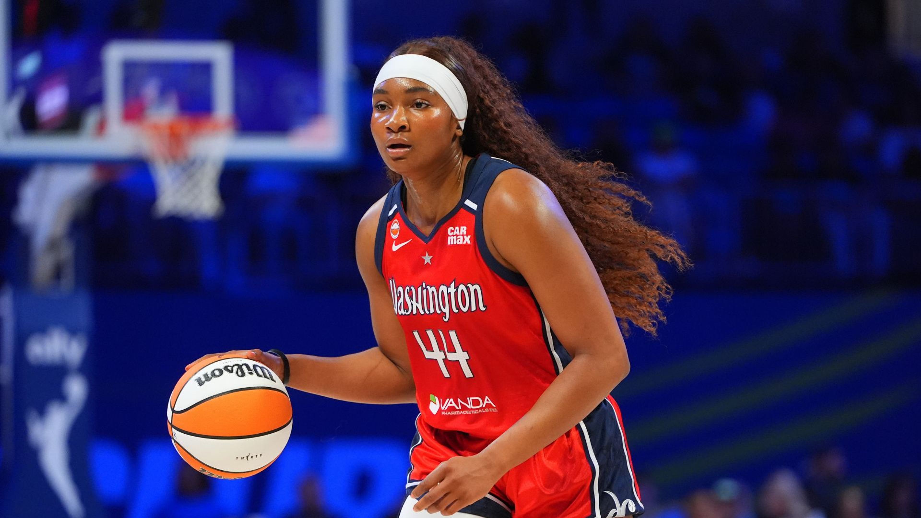 Washington Mystics forward Kiki Iriafen has been an integral part of the Washington Mystics team since joining in 2025.