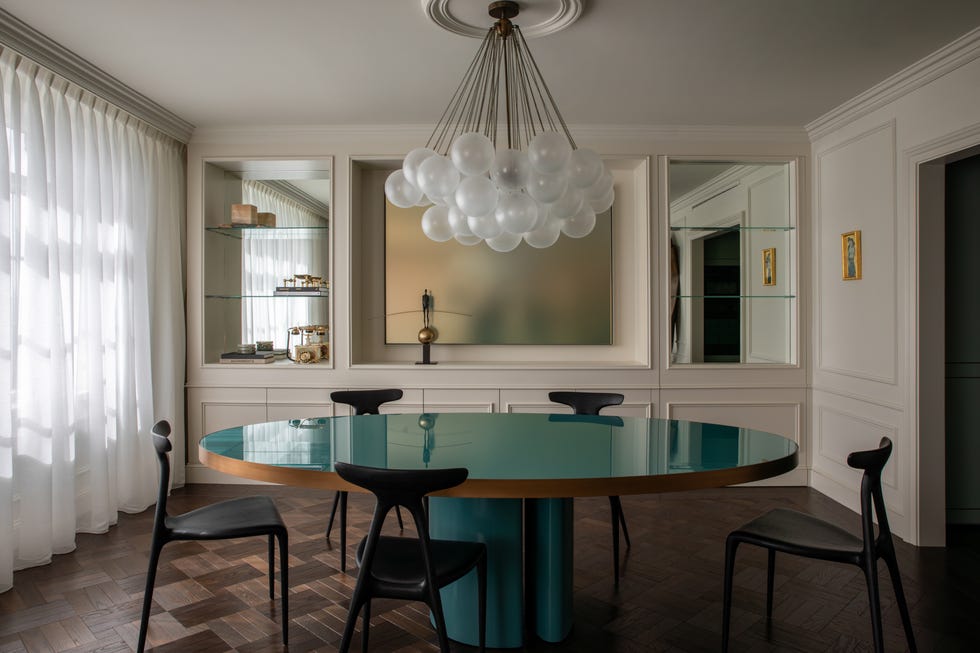Dining area designed by Roisin Lafferty
