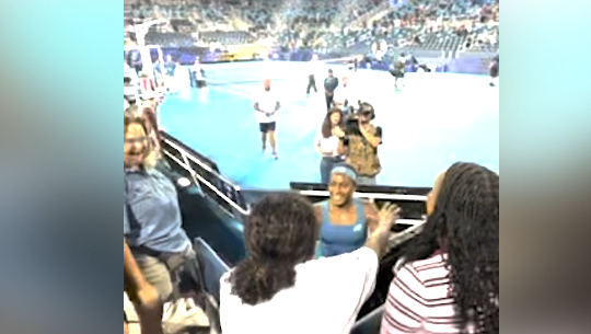 Woman battling breast cancer meets Coco Gauff at the Cincinnati Open
