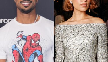 Michael B. Jordan, Raye Go to Six Flags Magic Mountain Together