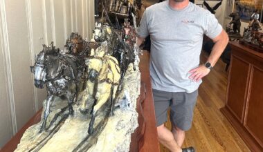 Chance encounter over sculpture leads to new displays for CDA gallery owner in time for big art weekend