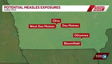 Measles in Iowa: Pizza Ranch in Ottumwa named potential exposure location