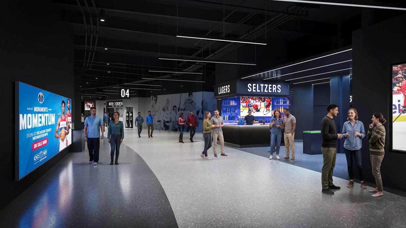 Capital One Arena Bar 2 District