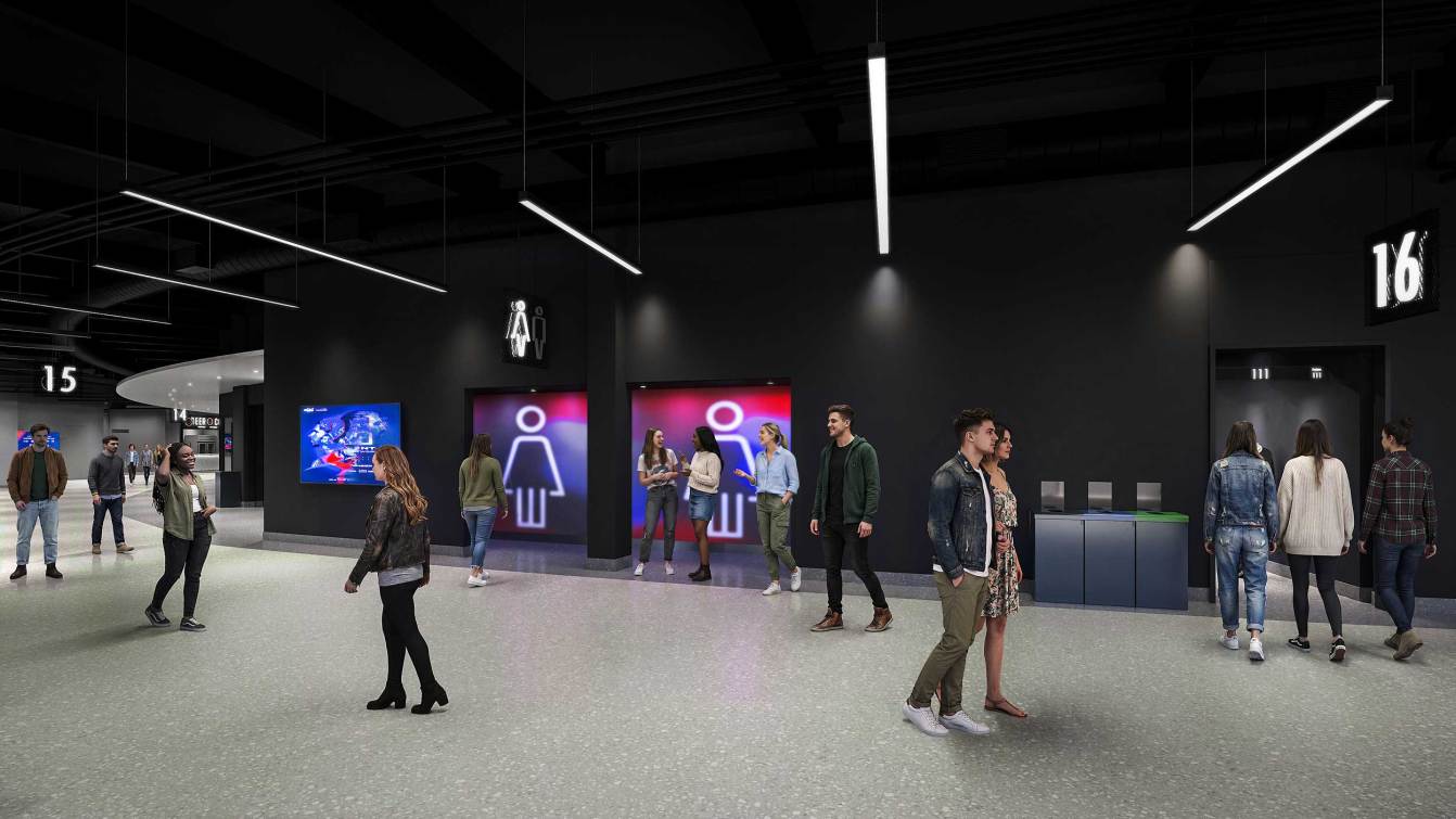 Capital One Arena bathroom entry