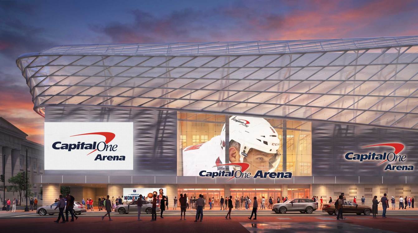 Capital One Arena F Street entry