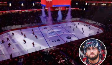 Alex Ovechkin falls below 90 overall and isn’t the Capitals’ highest-rated player in NHL 27