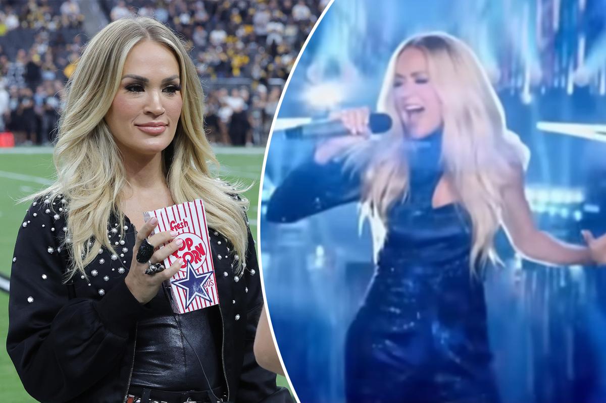 Carrie Underwood's SNF return has set social media in a frenzy