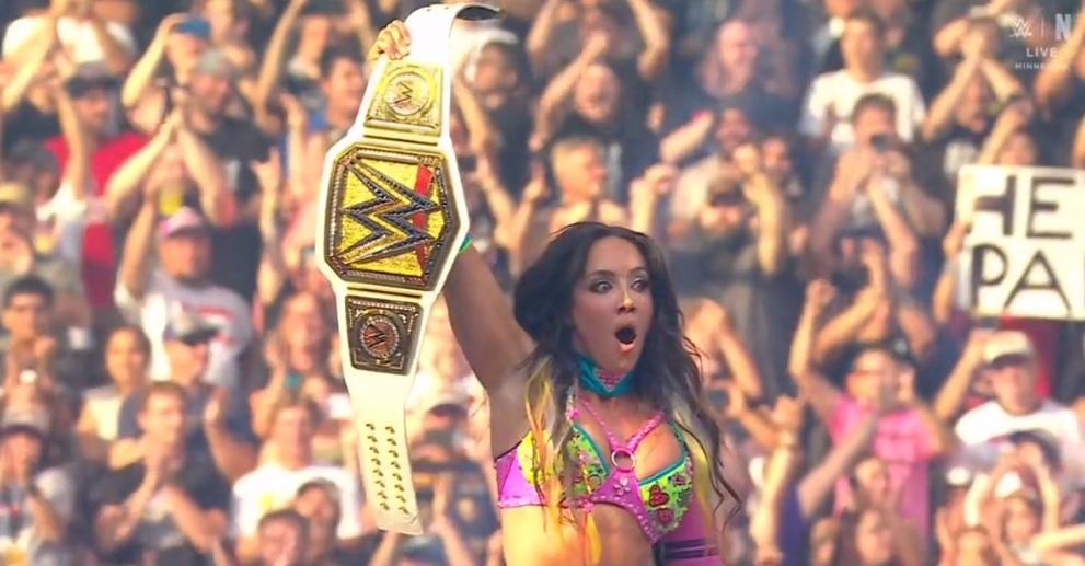 WWE Champion Chelsea Green reveals Michael Hayes’ reaction after she dunked on him at SummerSlam - Cageside Seats