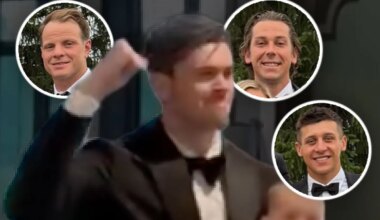 Dylan Strome, John Carlson, and Martin Fehervary among guests who attend Connor McMichael’s wedding