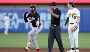 Zebby Matthews and Josh Bell lift Minnesota Twins to 9-6 win over Athletics