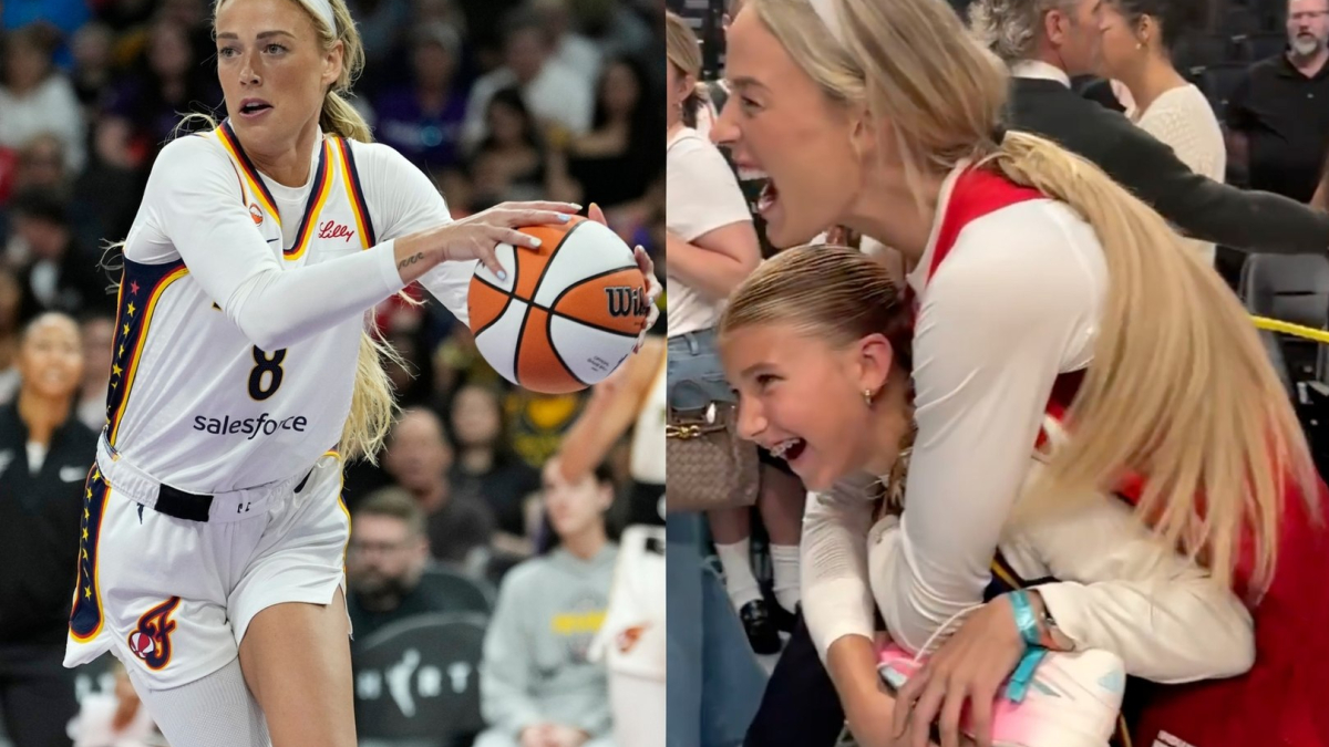 Sophie Cunningham leaves young fan speechless with unforgettable postgame gift