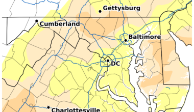 More of the DC area emerges from drought after recent rains
