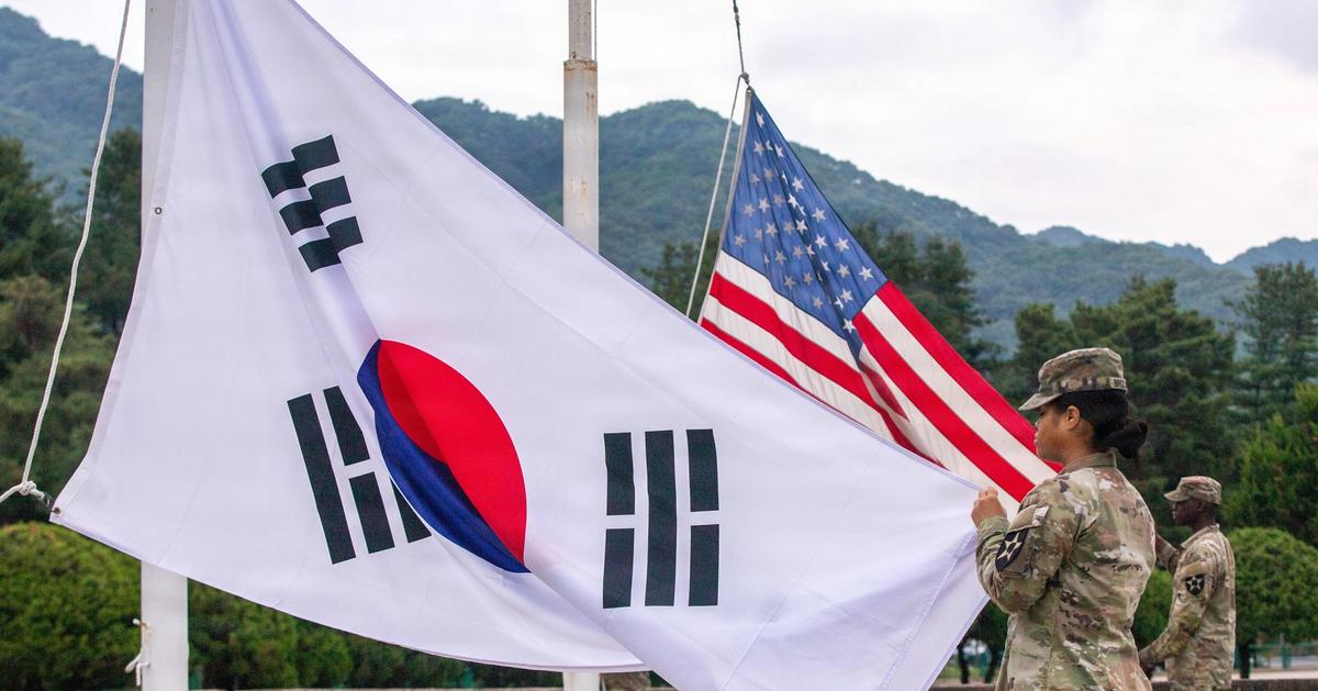 Trump questions South Korea alliance as Kim responds