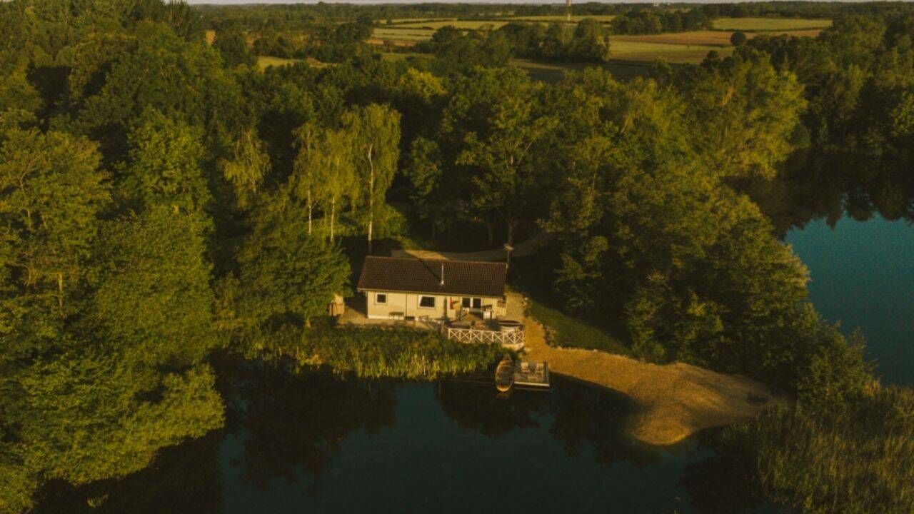 Edmondson’s 50,000 trees, wildflowers and reeds changed the character of the former gravel pit Edmondson’s 50,000 trees, wildflowers and reeds changed the character of the former gravel pit