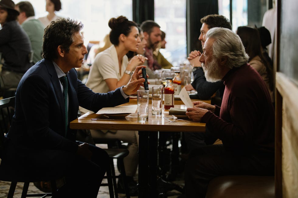 Ben Stiller, Dustin Hoffman, The Meyerowitz Stories ben stiller, dustin hoffman, the meyerowitz stories