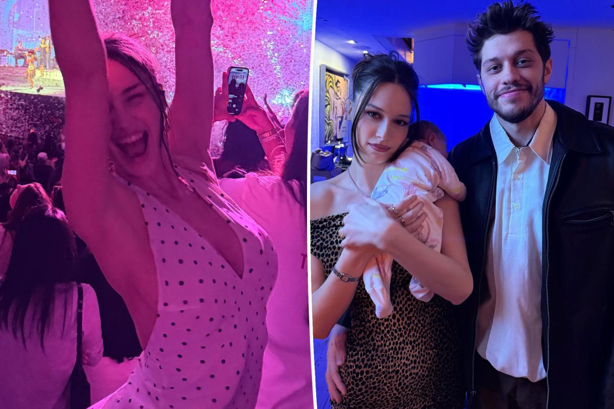 Elsie Hewitt gives 'baby daddy' Pete Davidson a shoutout after year of 'ups and downs'