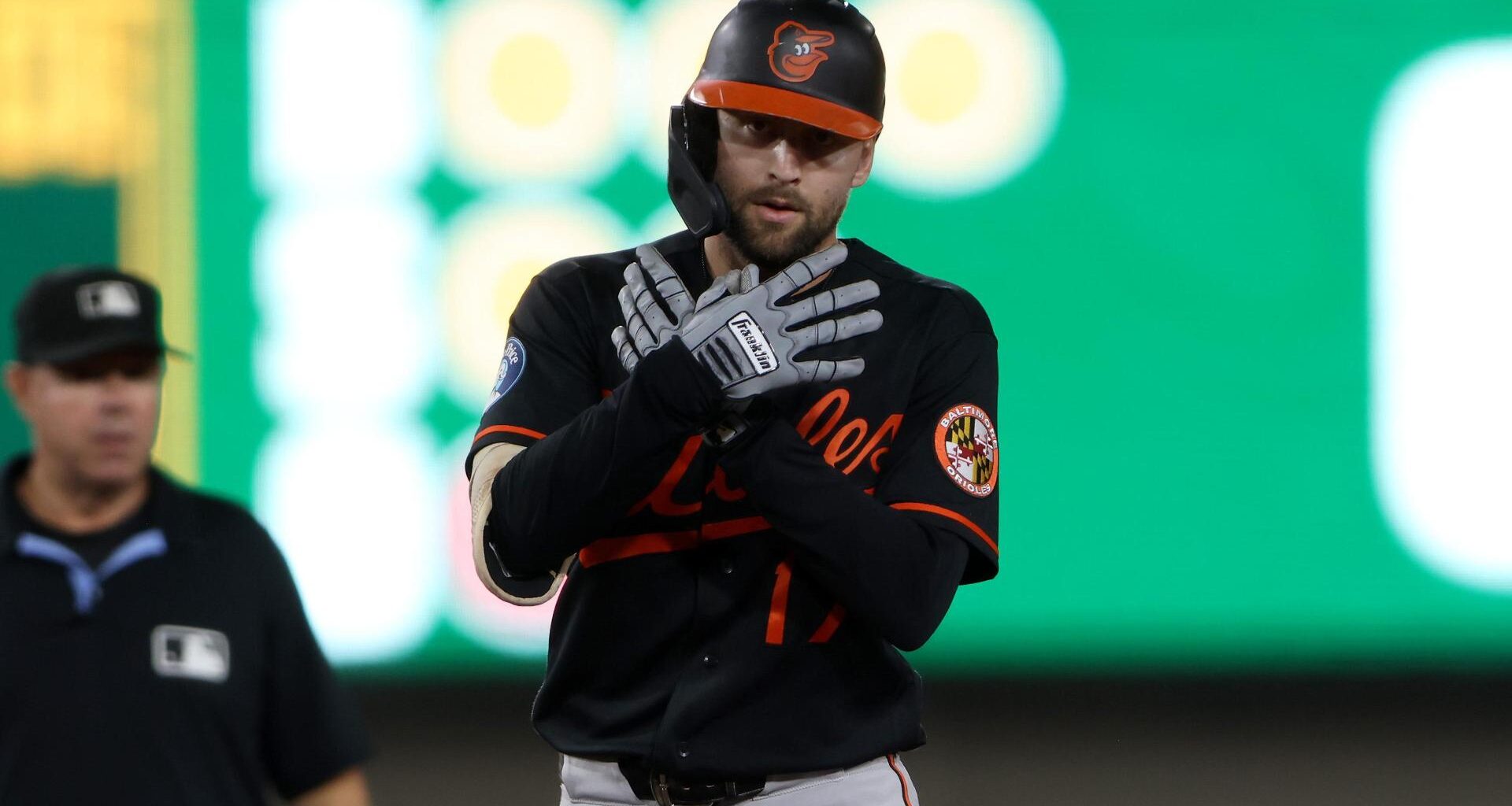 Mayo, Encarnacion-Strand lift the Orioles past the Athletics, 4-3 in 10 innings
