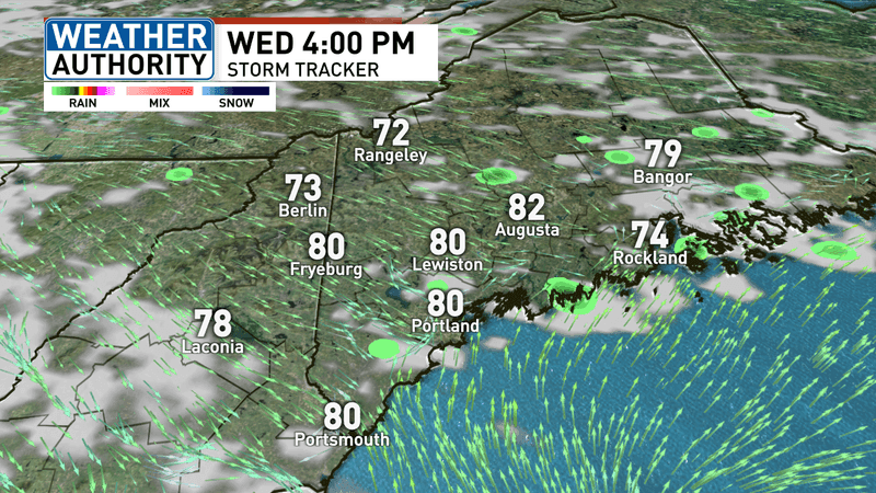 Wednesday afternoon. (WGME)