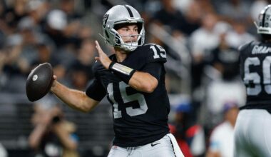 Raiders rookie Fernando Mendoza thanks God for an NFL debut that compares favorably to 'Mr Brady'