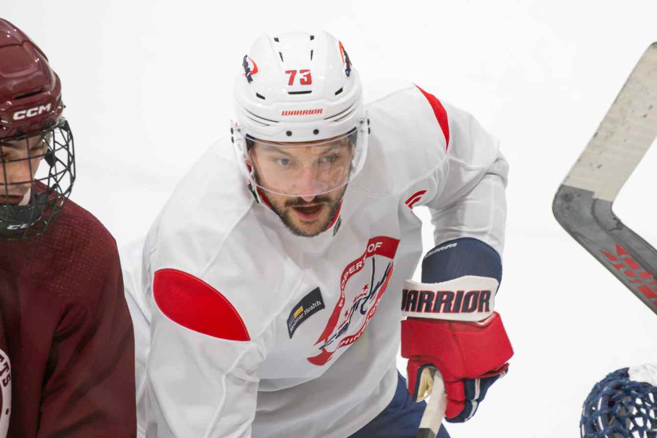 Vincent Desharnais at informal skate