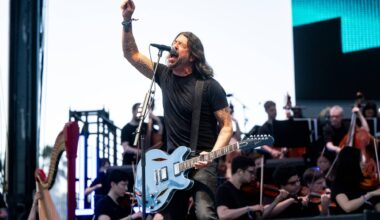 Watch Foo Fighters play rarities with LA Philharmonic Orchestra at Hollywood Bowl