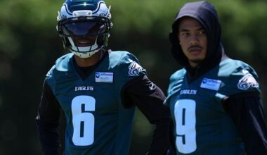 Eagles Training Camp Practice Notes: Positive signs from DeVonta Smith and Makai Lemon