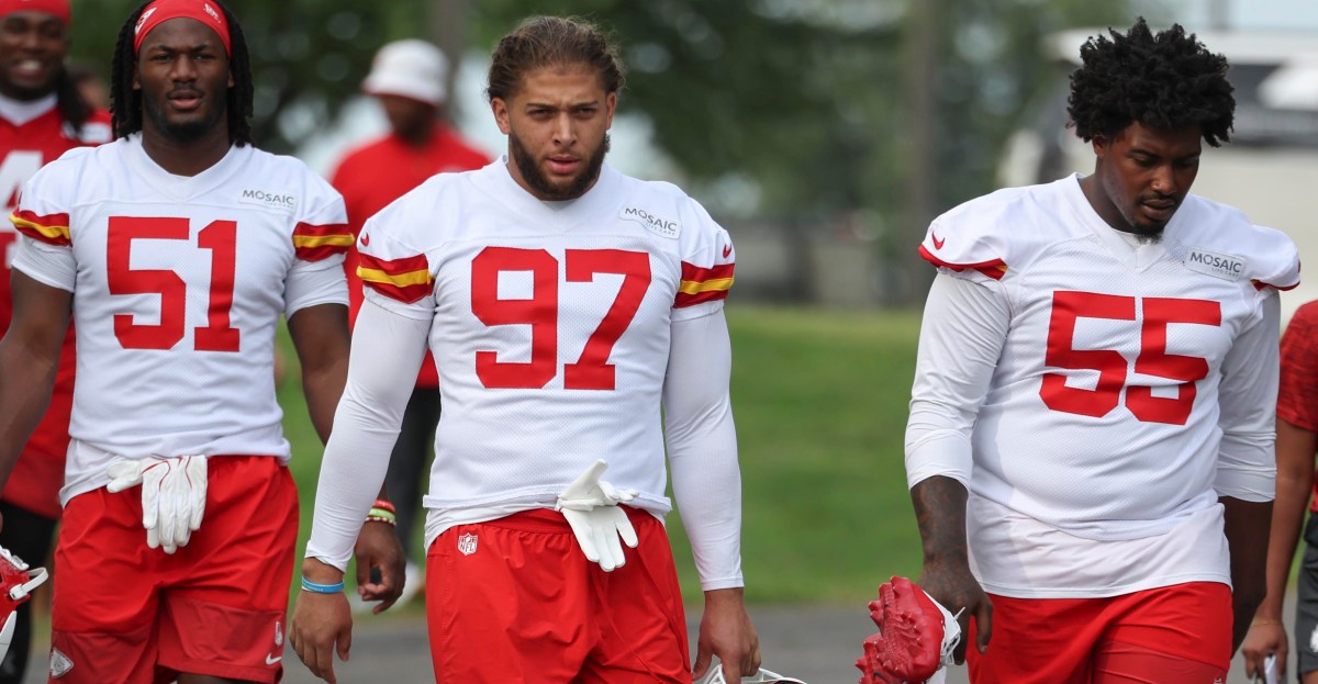 One Chiefs player leaves Friday’s practice with a strained hamstring