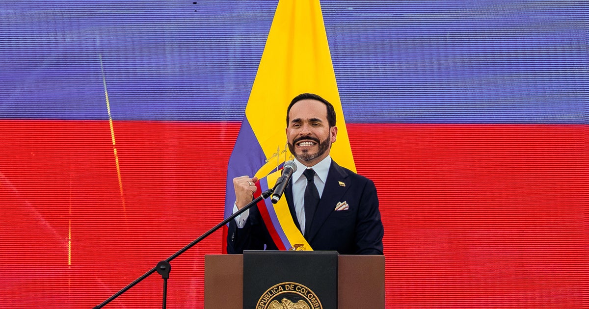 Newly president of Colombia Abelardo de la Espriella Heads First Event With Colombian Army