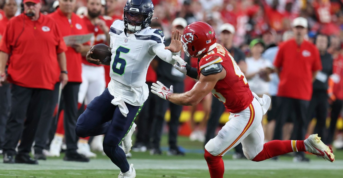 Seahawks-Chiefs instant video reaction: Milroe impresses, but Jason Myers worries - Field Gulls