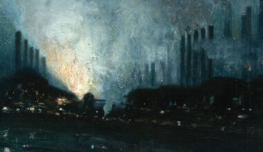 Review: Pittsburgh and its steel barons loved his mill paintings, until they didn’t